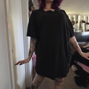 Free People Intimately Better Days Sleep Tee Oversized W Pockets